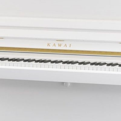 KAWAI K Series Upright Piano (White Polish) K-300(J) WH/P